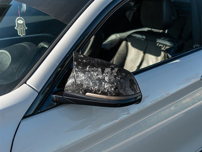 RW Carbon BMW F22 F30 F32 F87 Forged Carbon M Style Mirror Caps-Exterior-Silicon Valley Bimmer