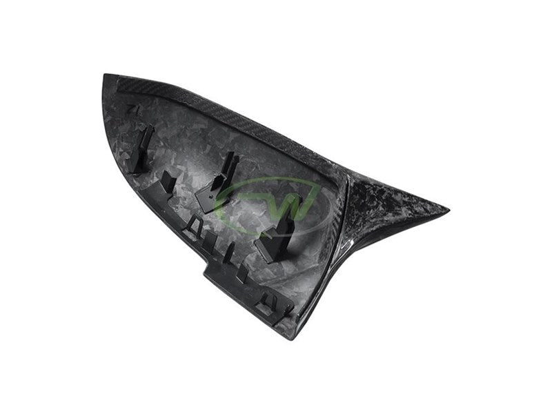 RW Carbon BMW F22 F30 F32 F87 Forged Carbon M Style Mirror Caps-Exterior-Silicon Valley Bimmer
