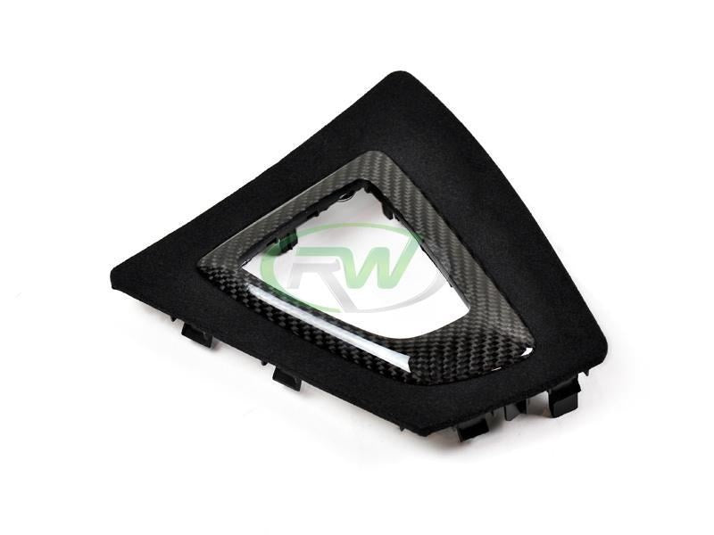 RW Carbon BMW F22 F87 Carbon Fiber Alcantara Shift Console Trim-Interior-Silicon Valley Bimmer