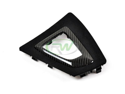 RW Carbon BMW F22 F87 Carbon Fiber Alcantara Shift Console Trim-Interior-Silicon Valley Bimmer