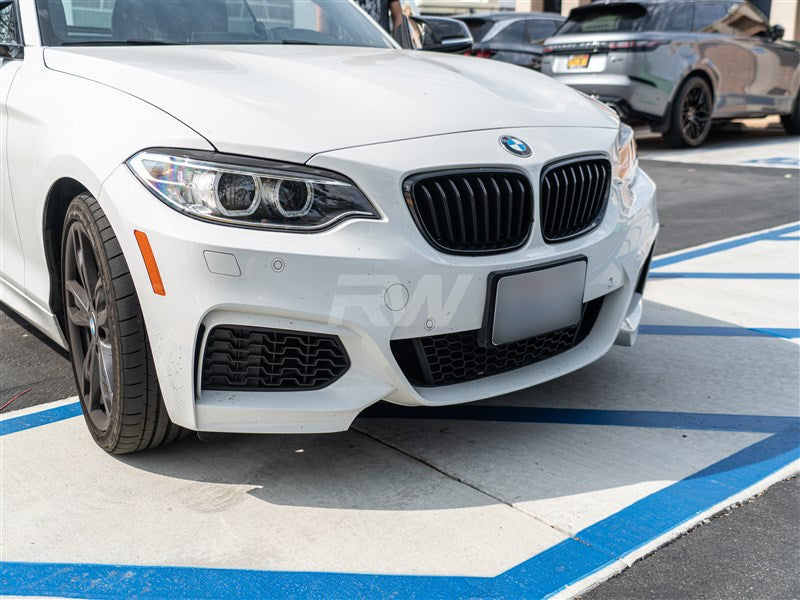 RW Carbon BMW F22 F87 Carbon Fiber Eyelids-Exterior-Silicon Valley Bimmer