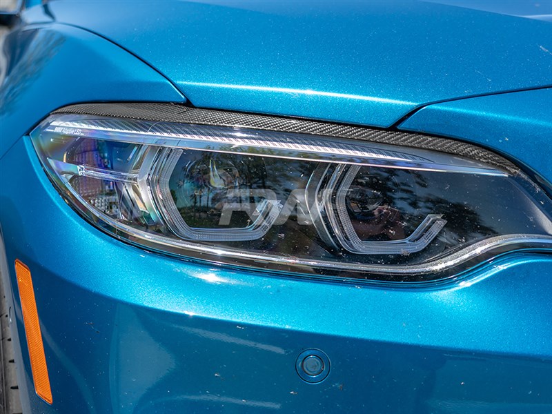 RW Carbon BMW F22 F87 Carbon Fiber Eyelids-Exterior-Silicon Valley Bimmer