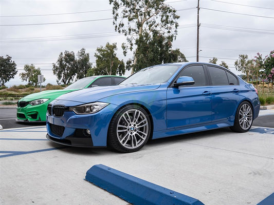 RW Carbon BMW F30 F31 Performance Style Front Lip Spoiler-Exterior-Silicon Valley Bimmer