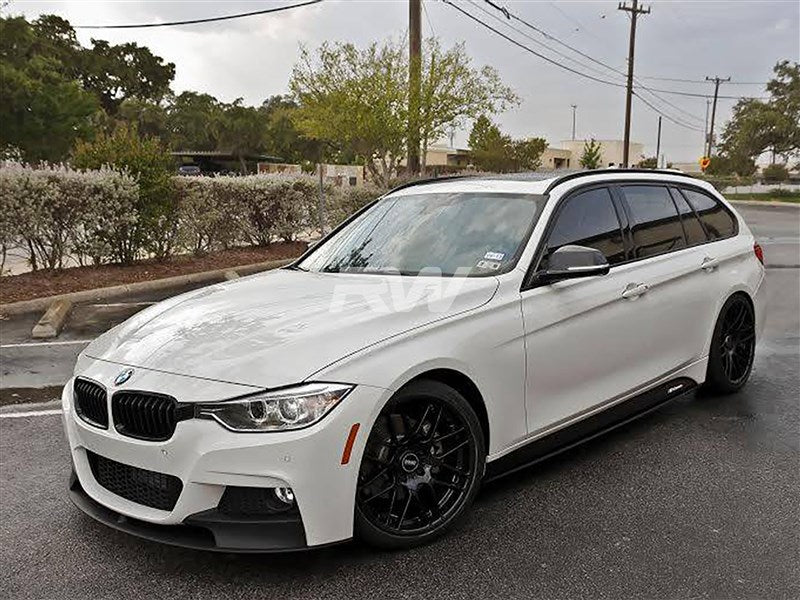RW Carbon BMW F30 F31 Performance Style Front Lip Spoiler-Exterior-Silicon Valley Bimmer