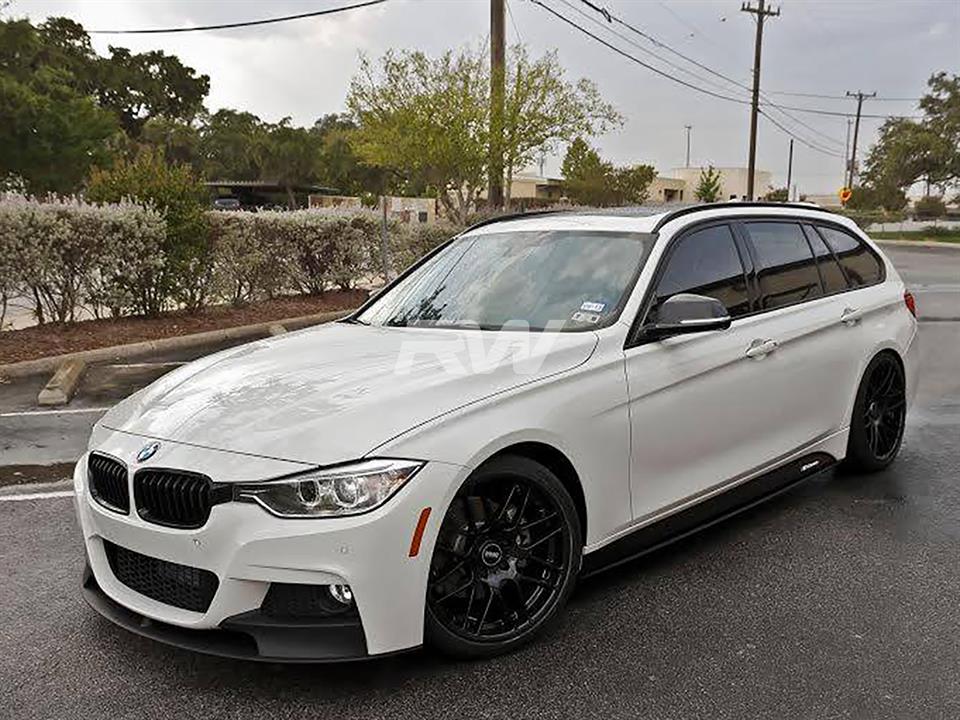 RW Carbon BMW F30 F31 Performance Style Front Lip Spoiler-Exterior-Silicon Valley Bimmer