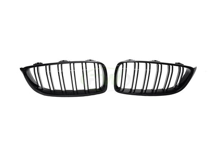 RW Carbon BMW F32 F33 F36 F80 F82 F83 Gloss Black Grilles-Exterior-Silicon Valley Bimmer