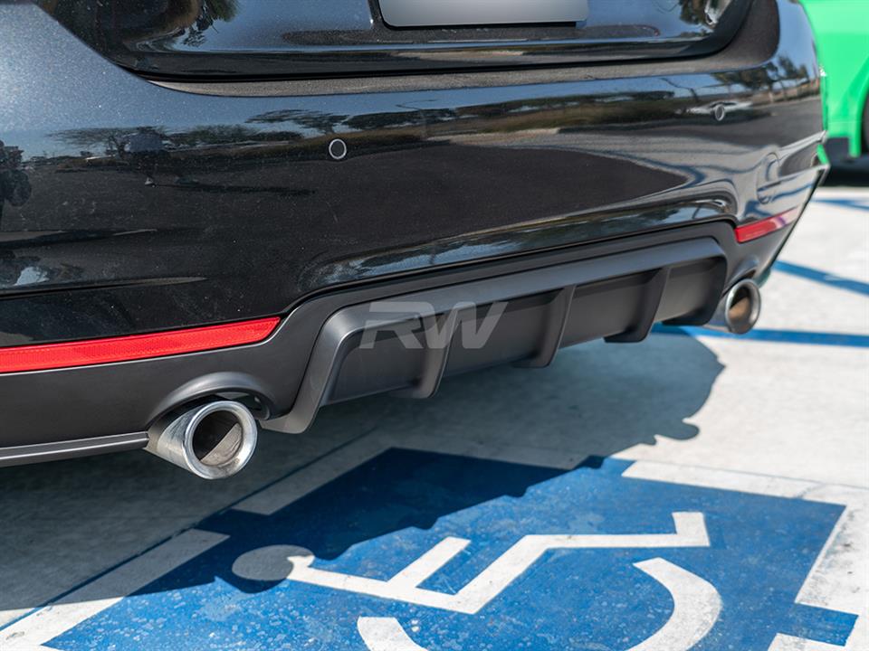 RW Carbon BMW F32 F33 F36 Performance Style Black Diffuser-Exterior-Silicon Valley Bimmer
