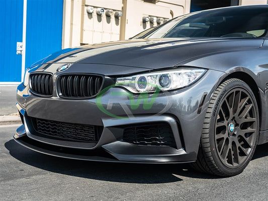 RW Carbon BMW F32 F33 F36 Performance Style Front Lip-Exterior-Silicon Valley Bimmer