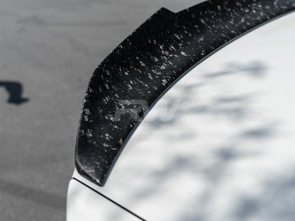 RW Carbon BMW F32 GTX Forged Carbon Trunk Spoiler-Exterior-Silicon Valley Bimmer