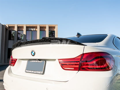 RW Carbon BMW F32 GTX Forged Carbon Trunk Spoiler-Exterior-Silicon Valley Bimmer