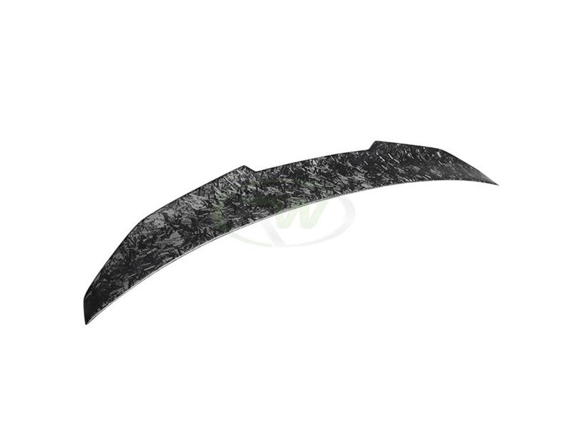 RW Carbon BMW F32 GTX Forged Carbon Trunk Spoiler-Exterior-Silicon Valley Bimmer