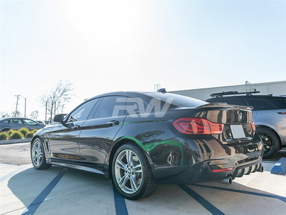 RW Carbon BMW F36 CS Style Carbon Fiber Trunk Spoiler-Exterior-Silicon Valley Bimmer