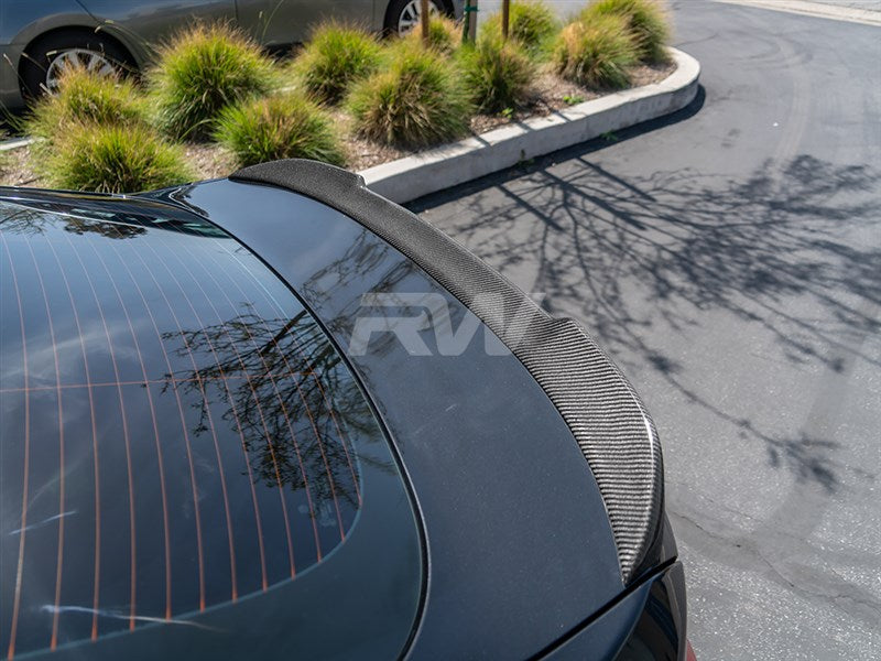 RW Carbon BMW F36 CS Style Carbon Fiber Trunk Spoiler-Exterior-Silicon Valley Bimmer