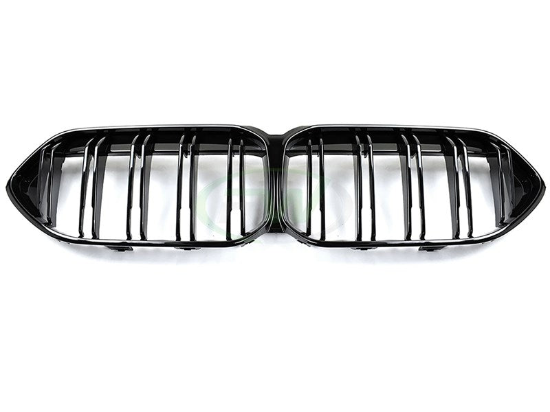 RW Carbon BMW F44 2-Series Gloss Black Dual Slat Grilles-Exterior-Silicon Valley Bimmer