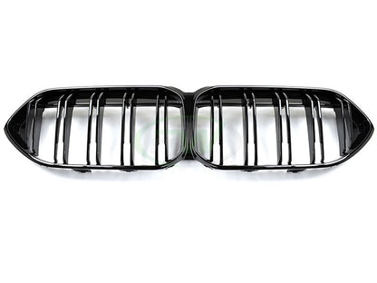 RW Carbon BMW F44 2-Series Gloss Black Dual Slat Grilles-Exterior-Silicon Valley Bimmer