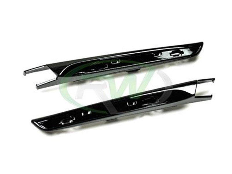 RW Carbon BMW F80 F82 F83 M3 M4 Gloss Black Fender Trim-Exterior-Silicon Valley Bimmer