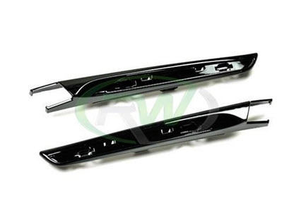 RW Carbon BMW F80 F82 F83 M3 M4 Gloss Black Fender Trim-Exterior-Silicon Valley Bimmer