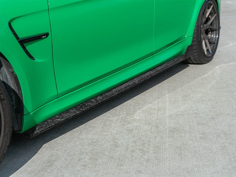 RW Carbon BMW F80 M3 RWS Forged Carbon Side Skirt Extensions-Exterior-Silicon Valley Bimmer