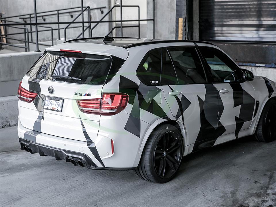 RW Carbon BMW F85 X5M 3D Style Carbon Fiber Diffuser-Exterior-Silicon Valley Bimmer