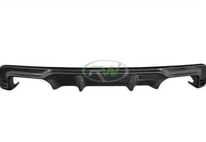 RW Carbon BMW F85 X5M 3D Style Carbon Fiber Diffuser-Exterior-Silicon Valley Bimmer