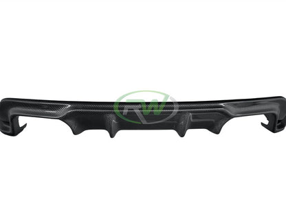RW Carbon BMW F85 X5M 3D Style Carbon Fiber Diffuser-Exterior-Silicon Valley Bimmer
