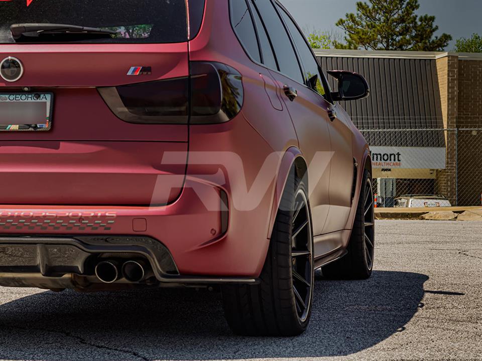 RW Carbon BMW F85 X5M 3D Style Carbon Fiber Diffuser-Exterior-Silicon Valley Bimmer