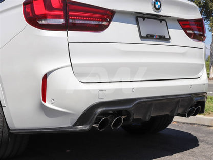 RW Carbon BMW F85 X5M 3D Style Carbon Fiber Diffuser-Exterior-Silicon Valley Bimmer