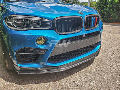 RW Carbon BMW F85 X5M F86 X6M Carbon Fiber Front Bumper Trim-Exterior-Silicon Valley Bimmer