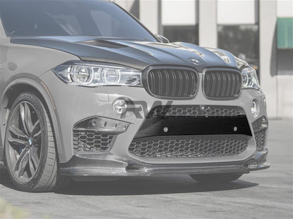 RW Carbon BMW F85 X5M F86 X6M Carbon Fiber Front Bumper Trim-Exterior-Silicon Valley Bimmer