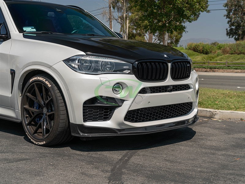 RW Carbon BMW F85 X5M F86 X6M Carbon Fiber Front Lip-Exterior-Silicon Valley Bimmer