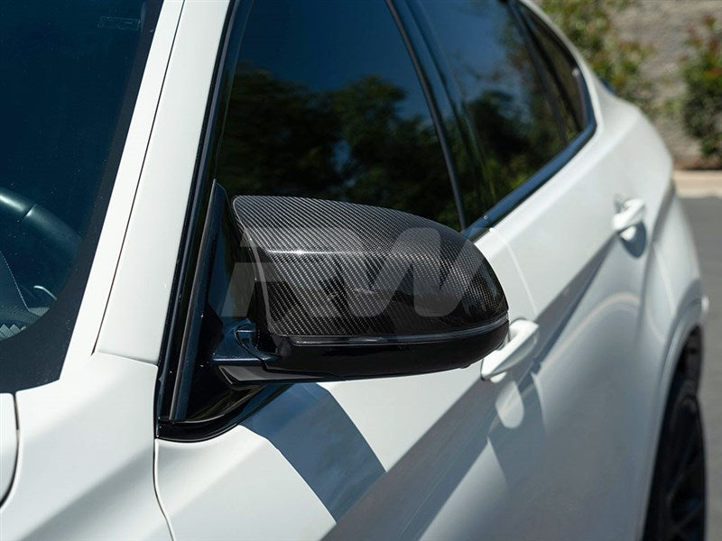 RW Carbon BMW F85 X5M/F86 X6M CF Mirror Replacements-Exterior-Silicon Valley Bimmer