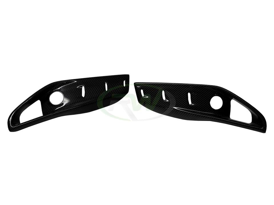RW Carbon BMW F85 X5M/F86 X6M CF Upper Splitters-Exterior-Silicon Valley Bimmer