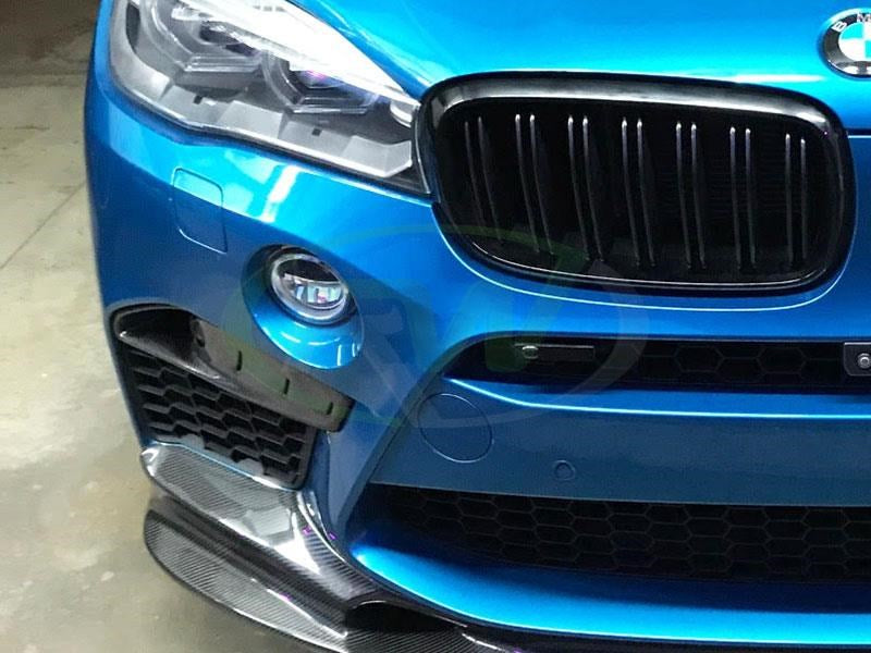 RW Carbon BMW F85 X5M/F86 X6M CF Upper Splitters-Exterior-Silicon Valley Bimmer