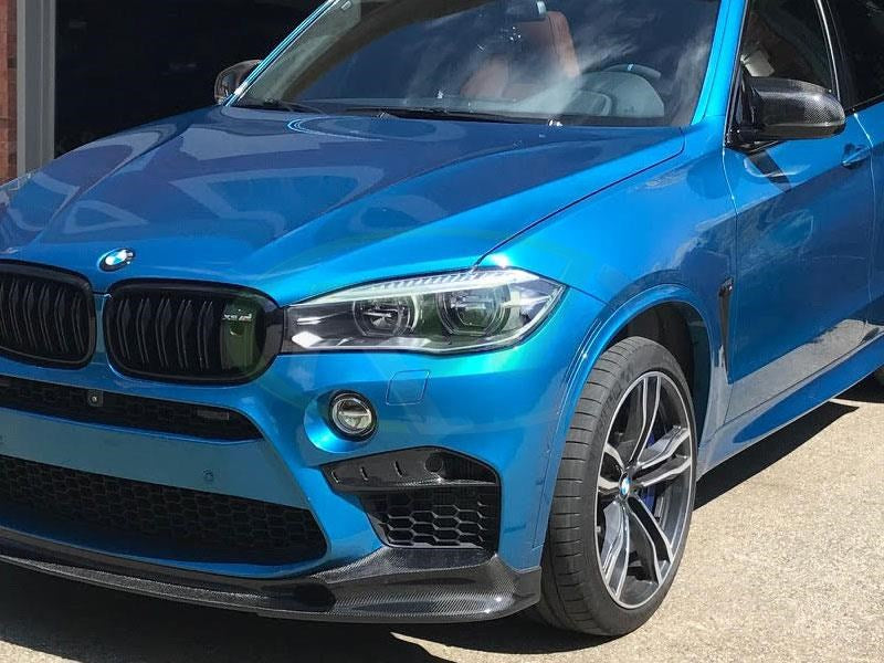 RW Carbon BMW F85 X5M/F86 X6M CF Upper Splitters-Exterior-Silicon Valley Bimmer