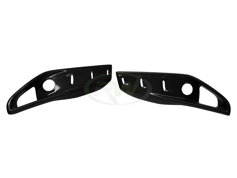 RW Carbon BMW F85 X5M/F86 X6M CF Upper Splitters-Exterior-Silicon Valley Bimmer