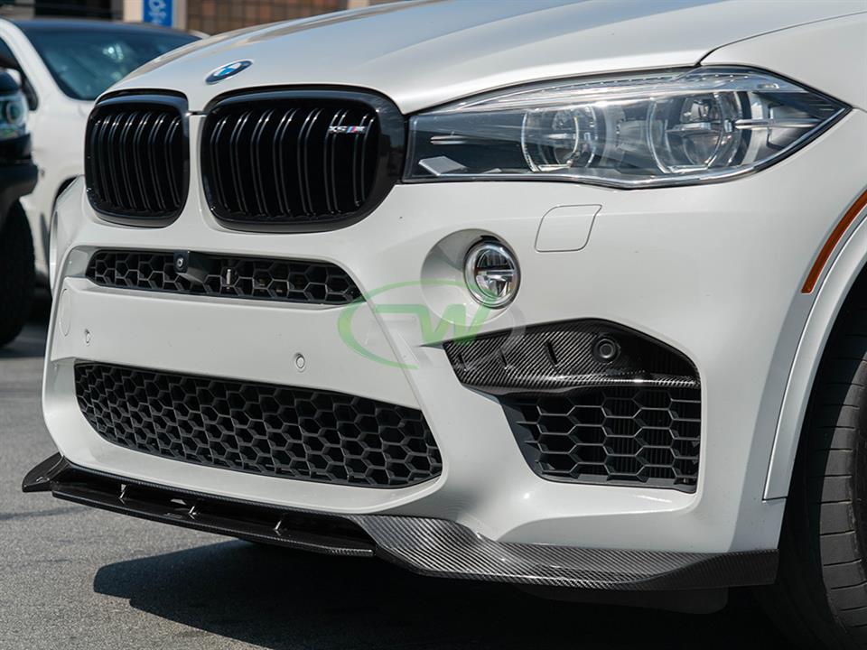 RW Carbon BMW F85 X5M/F86 X6M CF Upper Splitters-Exterior-Silicon Valley Bimmer