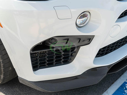 RW Carbon BMW F85 X5M/F86 X6M CF Upper Splitters-Exterior-Silicon Valley Bimmer