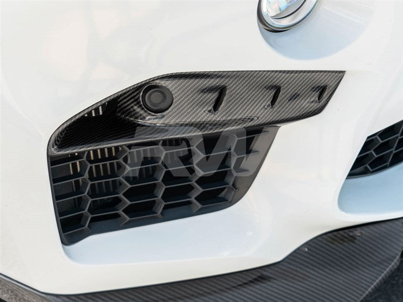 RW Carbon BMW F85 X5M/F86 X6M CF Upper Splitters-Exterior-Silicon Valley Bimmer