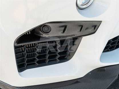 RW Carbon BMW F85 X5M/F86 X6M CF Upper Splitters-Exterior-Silicon Valley Bimmer