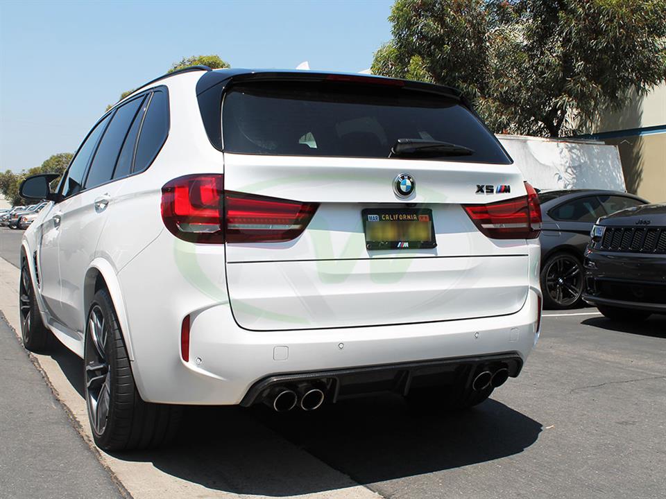 RW Carbon BMW F85 X5M/F86 X6M Carbon Fiber Diffuser-Exterior-Silicon Valley Bimmer