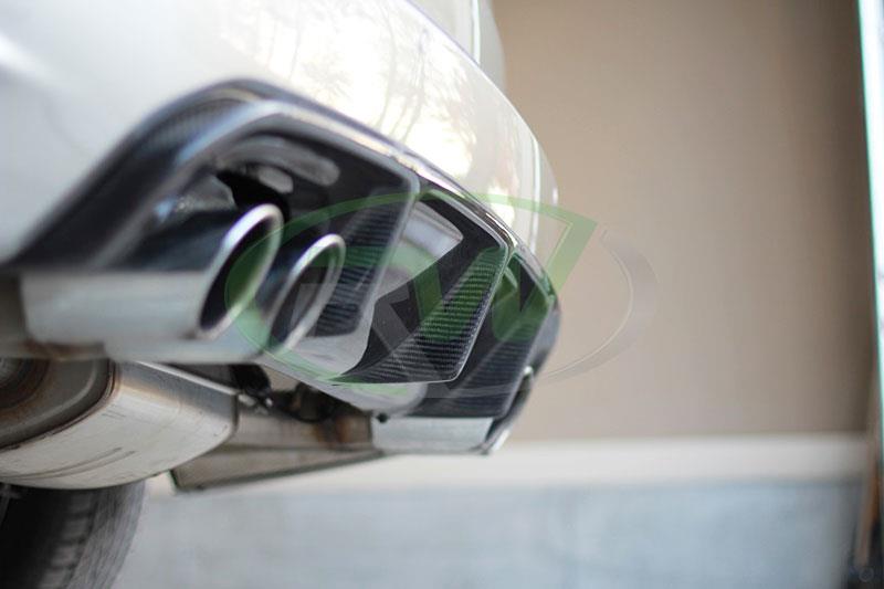 RW Carbon BMW F85 X5M/F86 X6M Carbon Fiber Diffuser-Exterior-Silicon Valley Bimmer