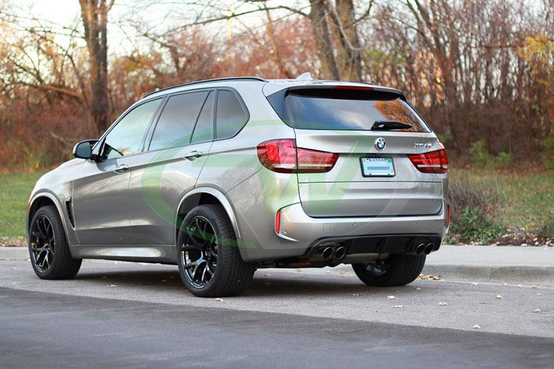 RW Carbon BMW F85 X5M/F86 X6M Carbon Fiber Diffuser-Exterior-Silicon Valley Bimmer