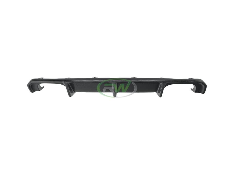 RW Carbon BMW F85 X5M/F86 X6M Carbon Fiber Diffuser-Exterior-Silicon Valley Bimmer