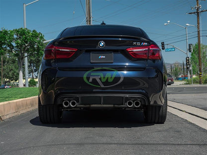 RW Carbon BMW F85 X5M/F86 X6M Carbon Fiber Diffuser-Exterior-Silicon Valley Bimmer