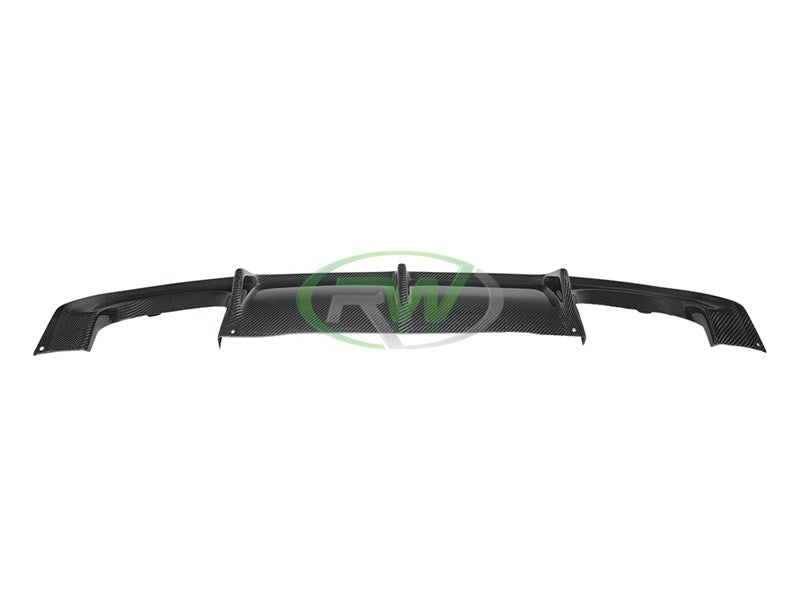 RW Carbon BMW F85 X5M/F86 X6M Carbon Fiber Diffuser-Exterior-Silicon Valley Bimmer