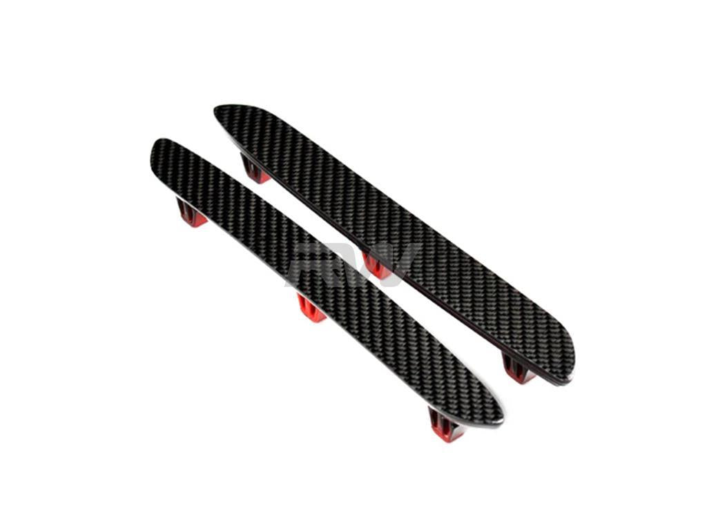 RW Carbon BMW F87 M2 Carbon Fiber Rear Bumper Reflectors-Exterior-Silicon Valley Bimmer