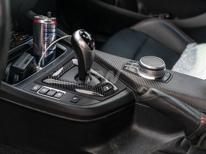 RW Carbon BMW F87 M2 Comp/CS CF Alcantara Console Trim-Interior-Silicon Valley Bimmer