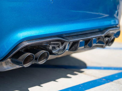 RW Carbon BMW F87 M2 DTM Carbon Fiber Rear Diffuser-Exterior-Silicon Valley Bimmer