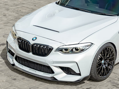 RW Carbon BMW F87 M2 F22 F23 GTS Style Aluminum Hood-Exterior-Silicon Valley Bimmer
