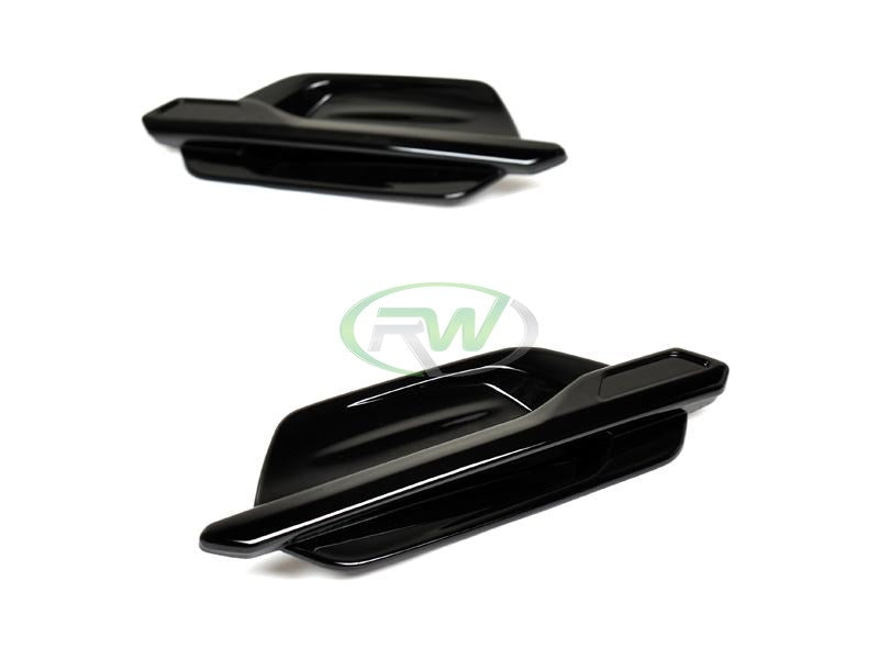 RW Carbon BMW F87 M2 Gloss Black Fender Trims-Exterior-Silicon Valley Bimmer